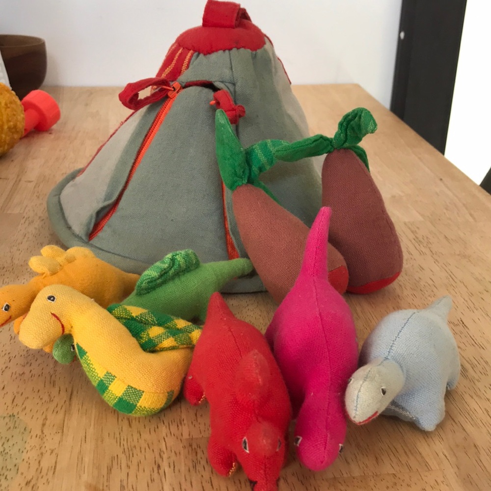 Dinosaur soft toy